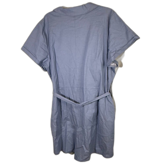 Betty and Veronica Light Blue Button-Up Romper size 28 - Picture 6 of 9